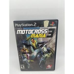 Motocross Mania 3 PS2 CIB (Sony PlayStation 2) Complete with Manual Tested